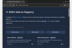 DDEV Add-on Registry website