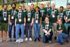 Mentors on Contribution Day at DrupalCon Barcelona